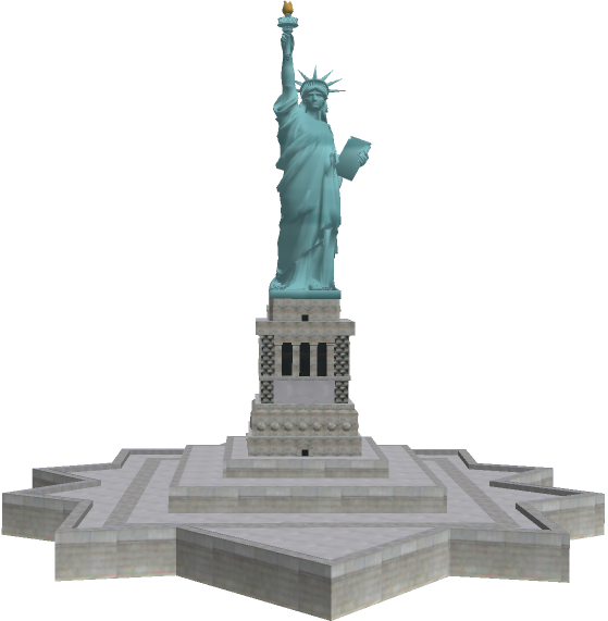 The Statue of Liberty, New York City and Geometry, Shapes, Size, Position,  Measurement. Elearning.